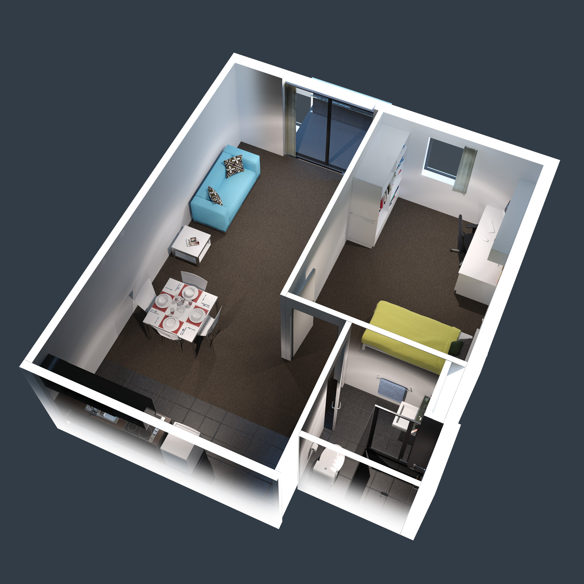 Planning Studio Apartment Floor Plans | Ideas 4 Homes