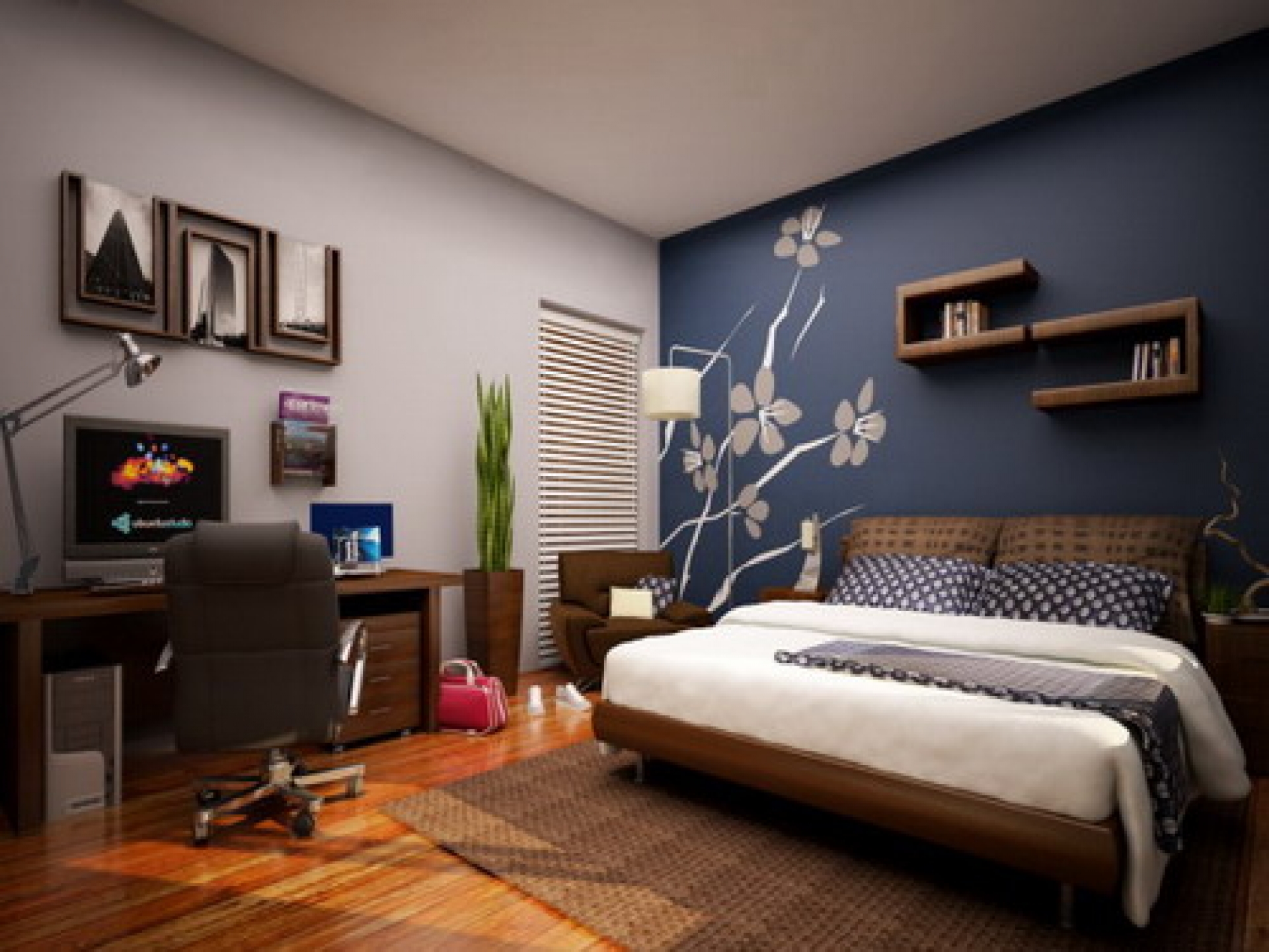 Minimalist Bedroom Room Painting Ideas 